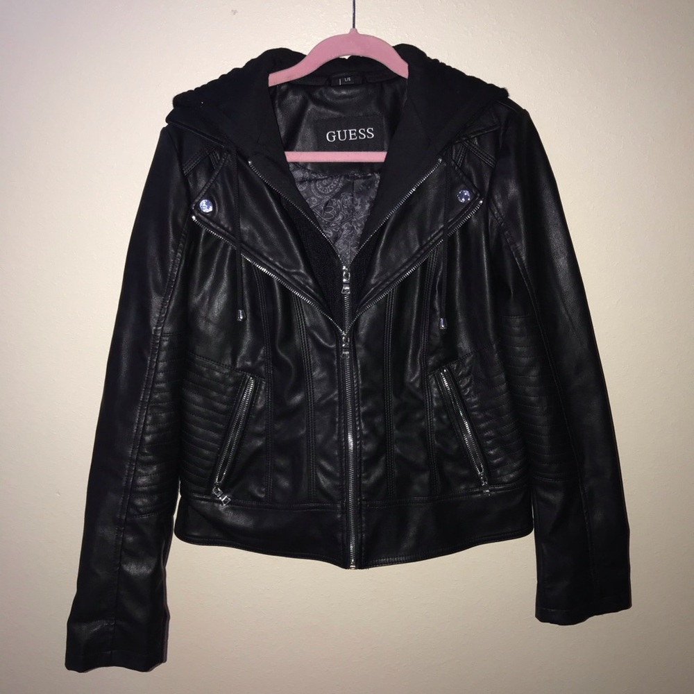 GUESS faux leather jacket